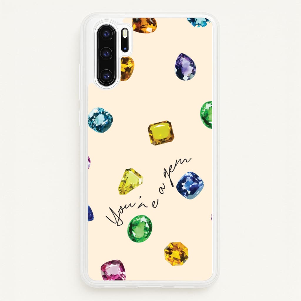 You're A Gem Pattern - Patterns Phone Case for Huawei P30 Pro