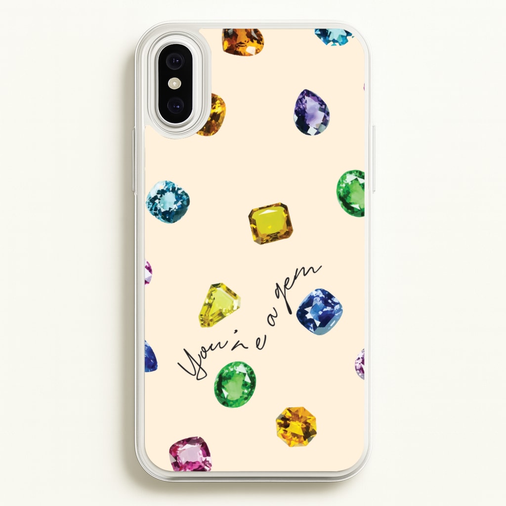You're A Gem Pattern - Patterns Phone Case for iPhone XS Max