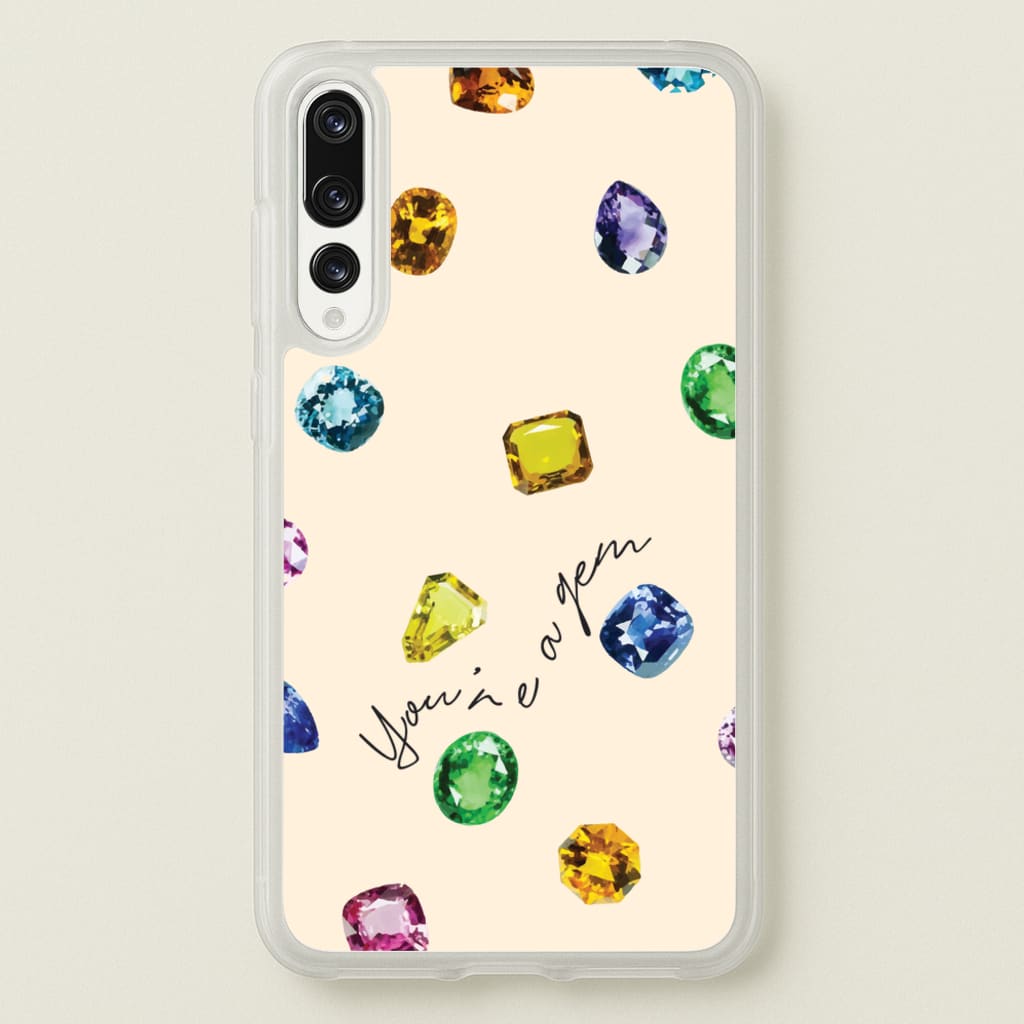 You're A Gem Pattern - Patterns Phone Case for Huawei P20 Pro