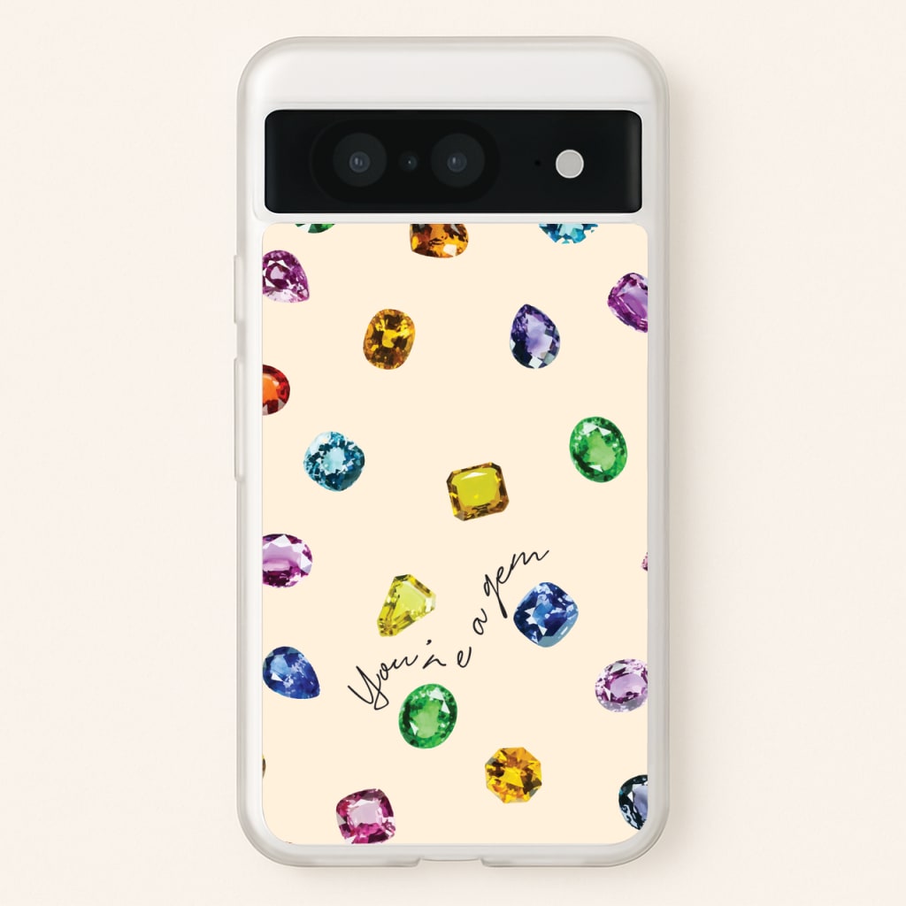 You're A Gem Pattern - Patterns Phone Case for Google Pixel 8