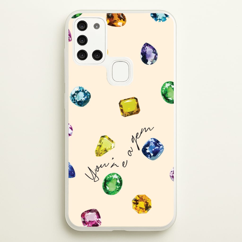 You're A Gem Pattern - Patterns Phone Case for Galaxy A21s