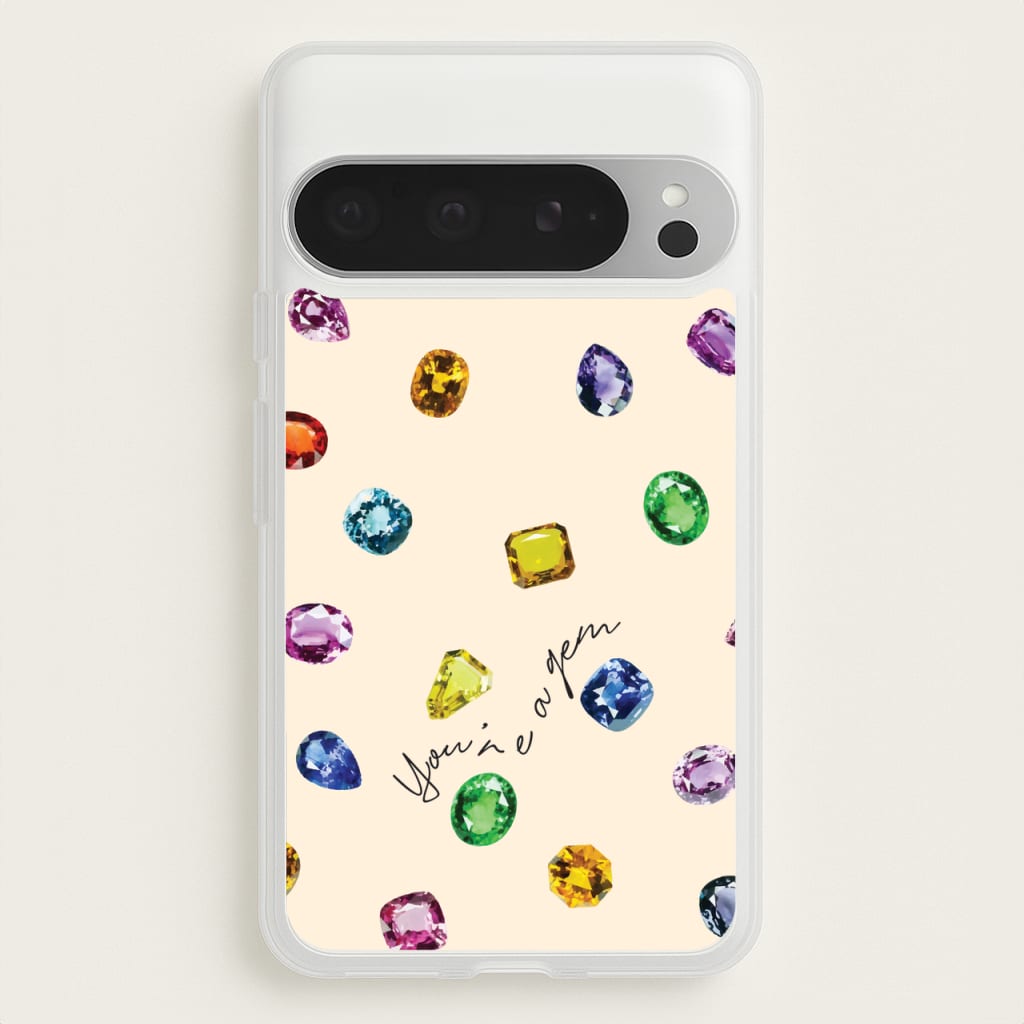 You're A Gem Pattern - Patterns Phone Case for Google Pixel 9 Pro XL