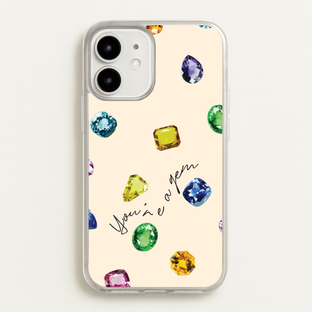 You're A Gem Pattern - Patterns Phone Case for iPhone 12 Mini