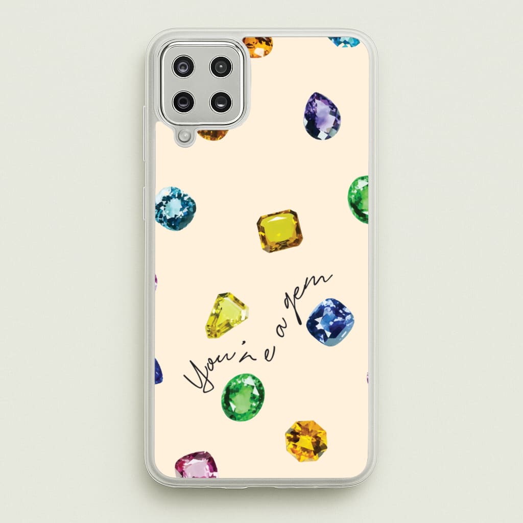 You're A Gem Pattern - Patterns Phone Case for Galaxy A12
