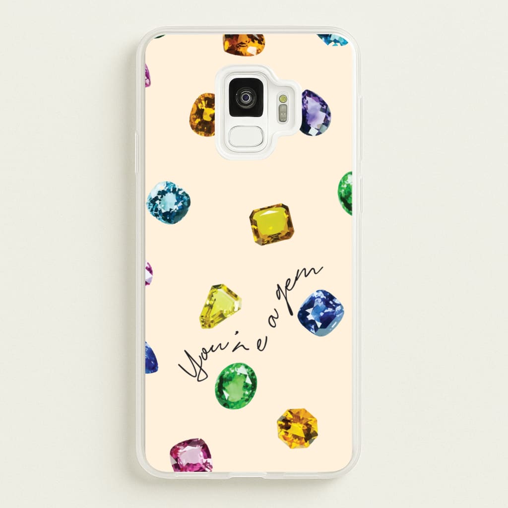 You're A Gem Pattern - Patterns Phone Case for Galaxy S9