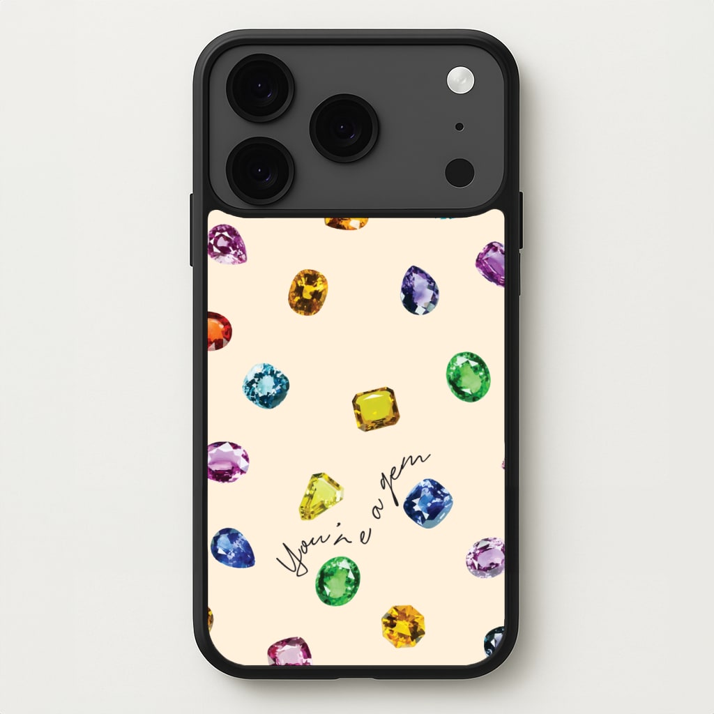 You're A Gem Pattern Phone Case for iPhone 17 Pro Max