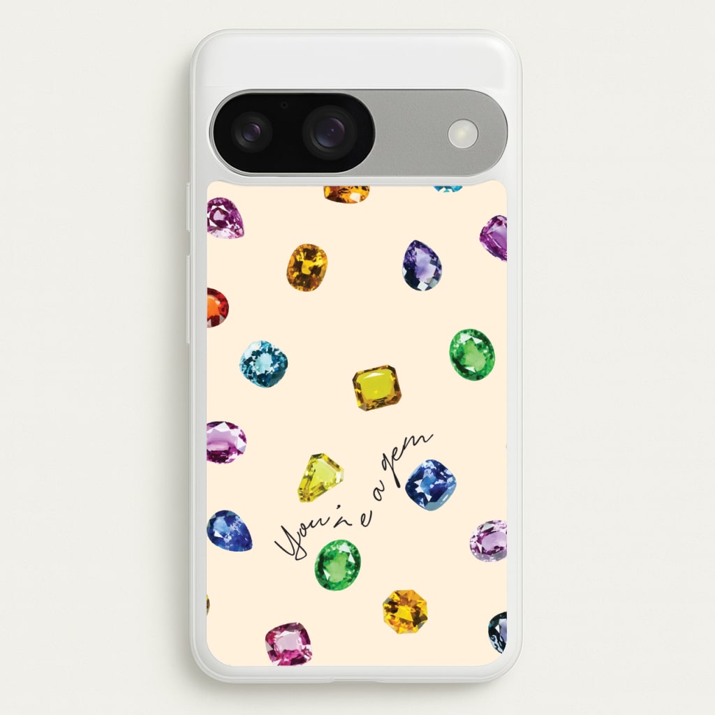 You're A Gem Pattern - Patterns Phone Case for Google Pixel 9 / 9 Pro