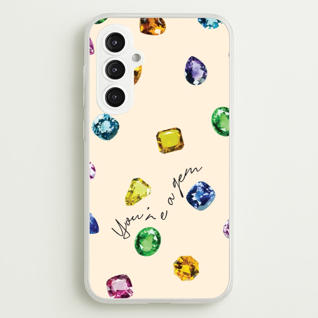 You're A Gem Pattern - Patterns Phone Case for Galaxy S23FE