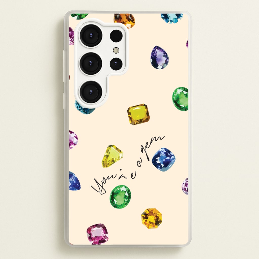 You're A Gem Pattern - Patterns Phone Case for Galaxy S25 Ultra