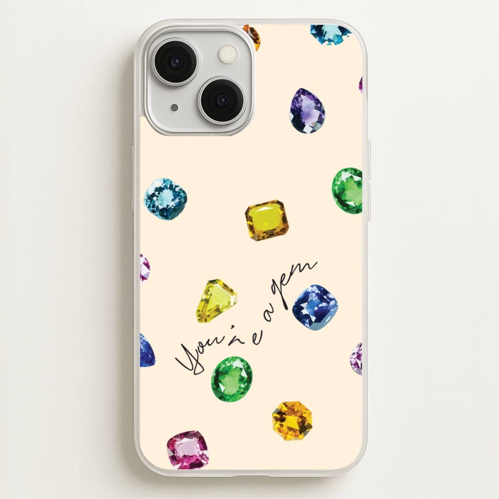 You're A Gem Pattern - Patterns Phone Case for iPhone 13 Mini