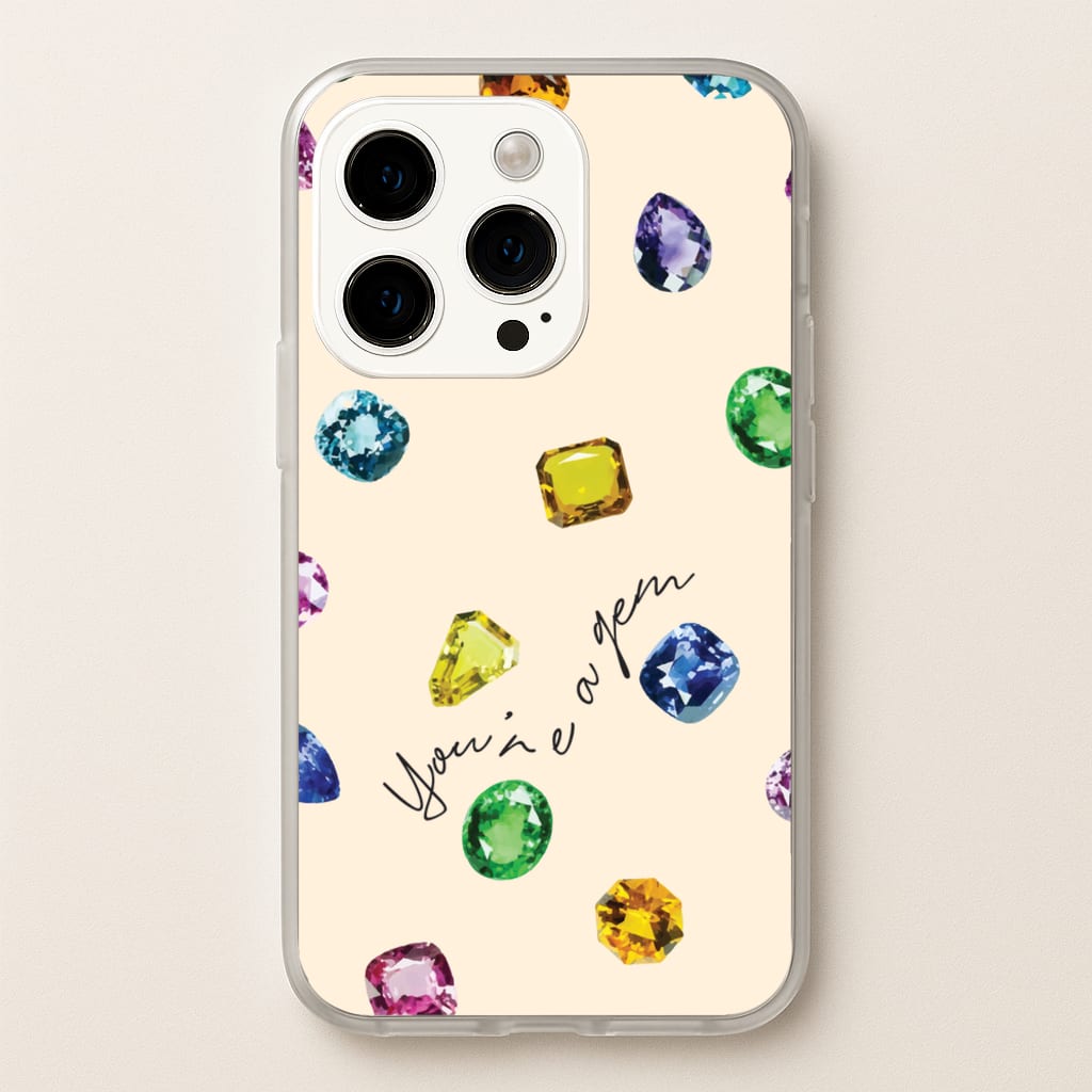 You're A Gem Pattern - Patterns Phone Case for iPhone 14 Pro