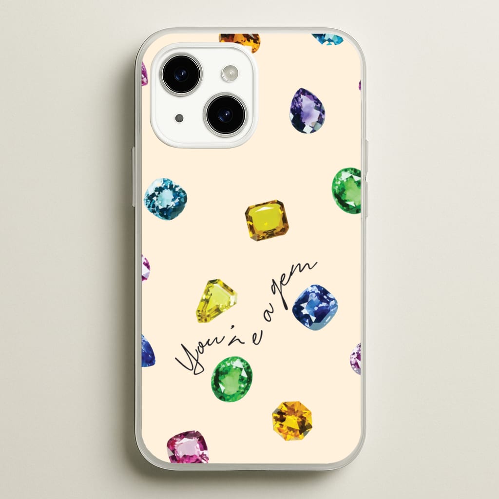 You're A Gem Pattern - Patterns Phone Case for iPhone 14 Plus