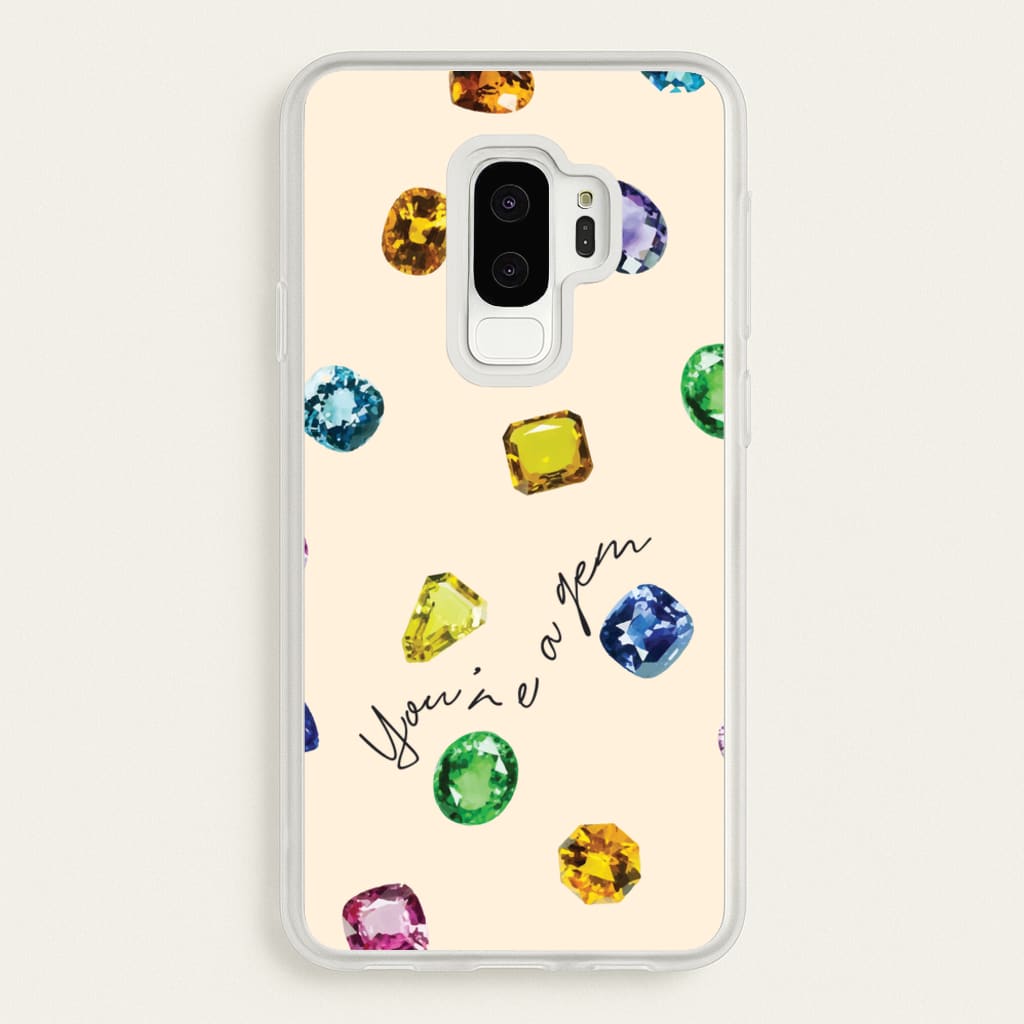 You're A Gem Pattern - Patterns Phone Case for Galaxy S9 Plus