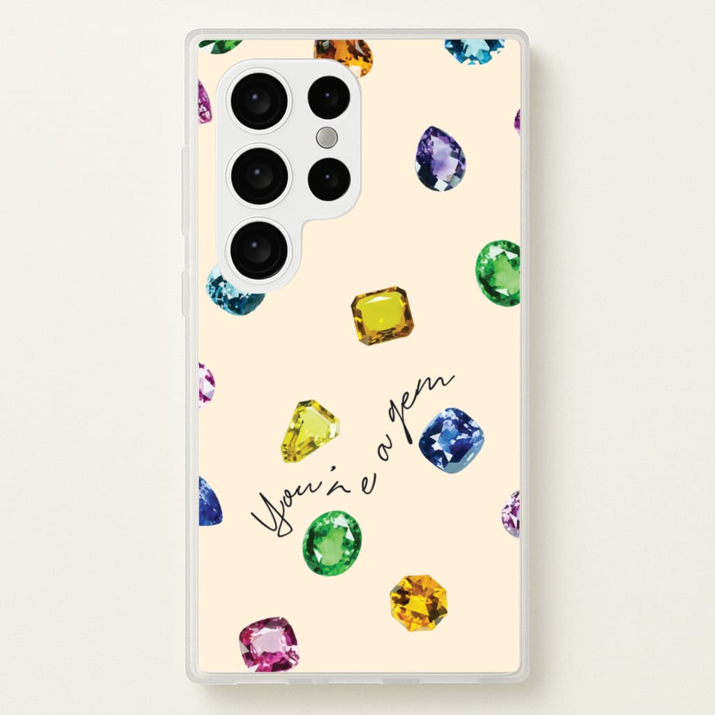 You're A Gem Pattern - Patterns Phone Case for Galaxy S24 Ultra