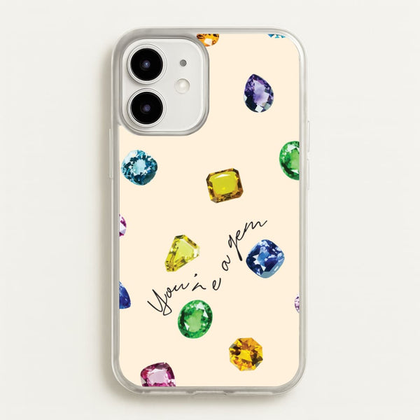 You're A Gem Pattern - Patterns Phone Case for iPhone 12 / 12 Pro