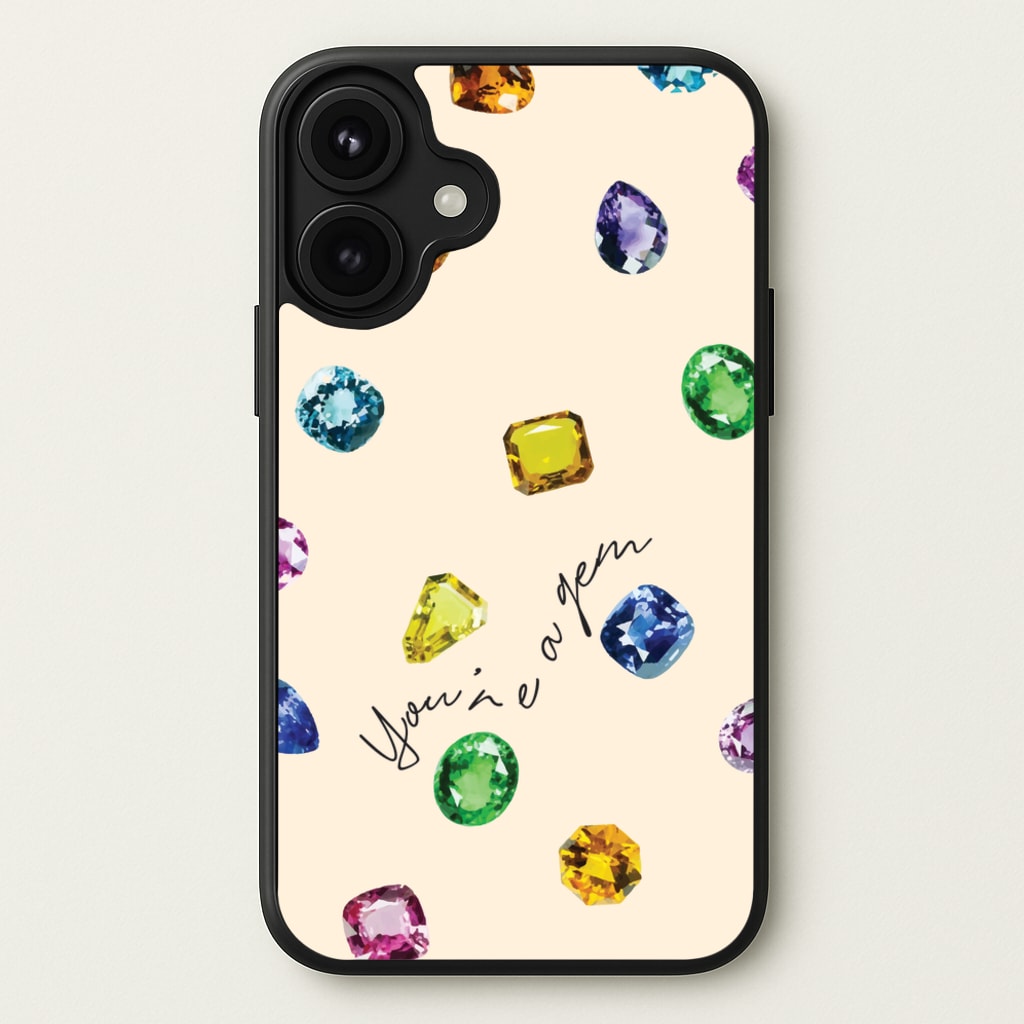 You're A Gem Pattern Phone Case for iPhone 17