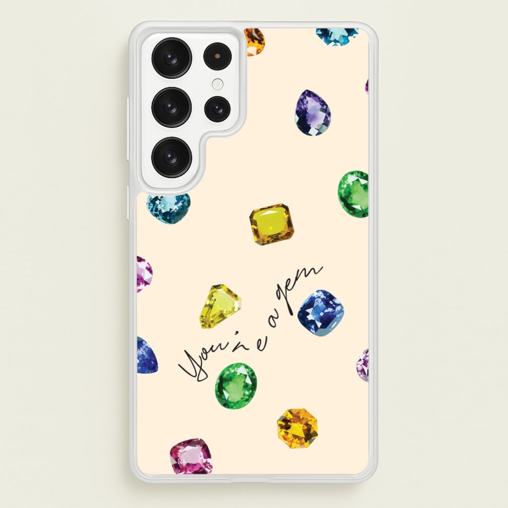 You're A Gem Pattern - Patterns Phone Case for Galaxy S22 Ultra