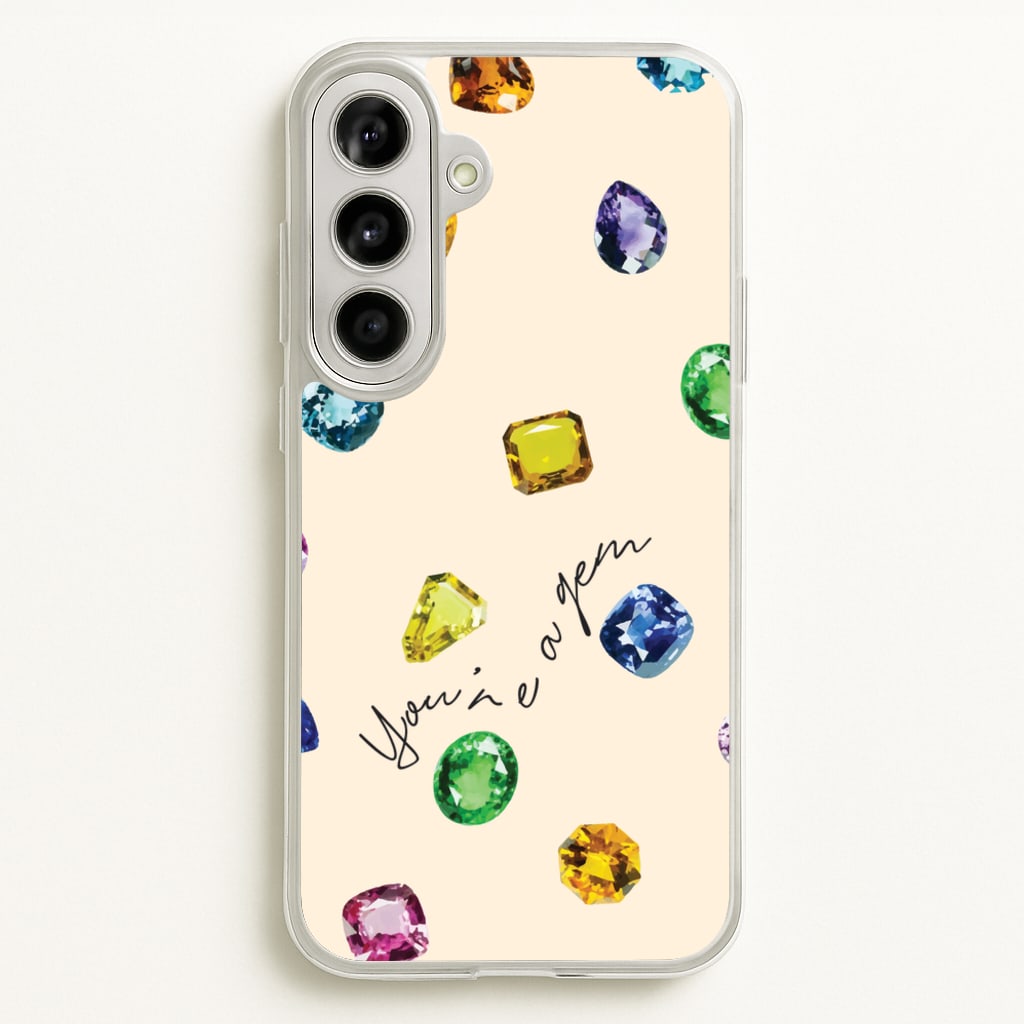 You're A Gem Pattern - Patterns Phone Case for Galaxy A56