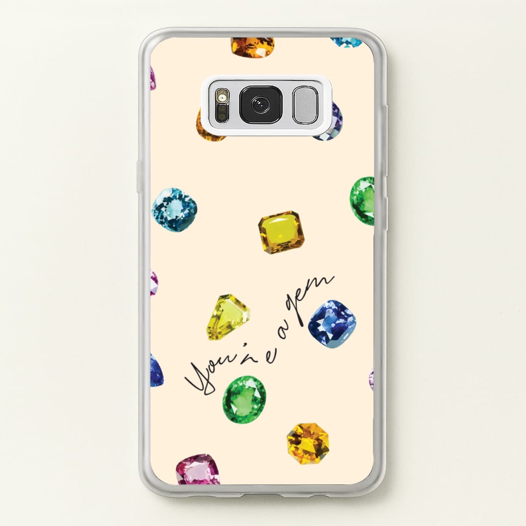 You're A Gem Pattern - Patterns Phone Case for Galaxy S8 Plus