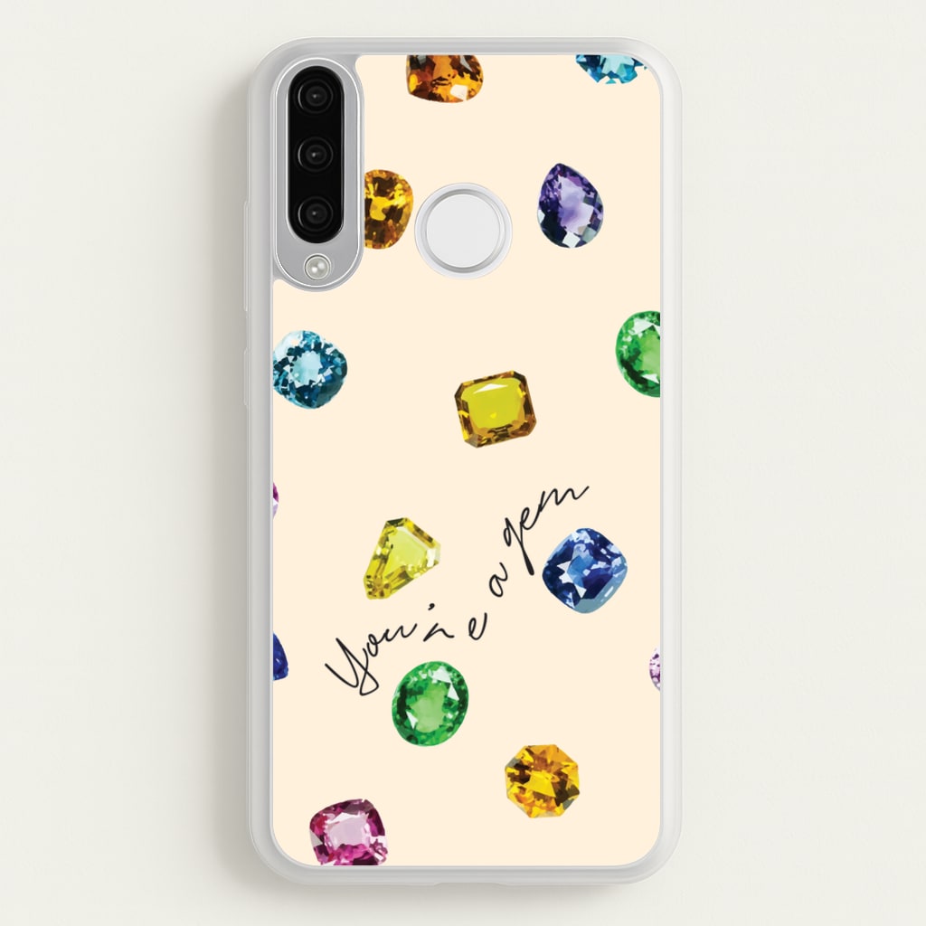 You're A Gem Pattern - Patterns Phone Case for Huawei P30 Lite