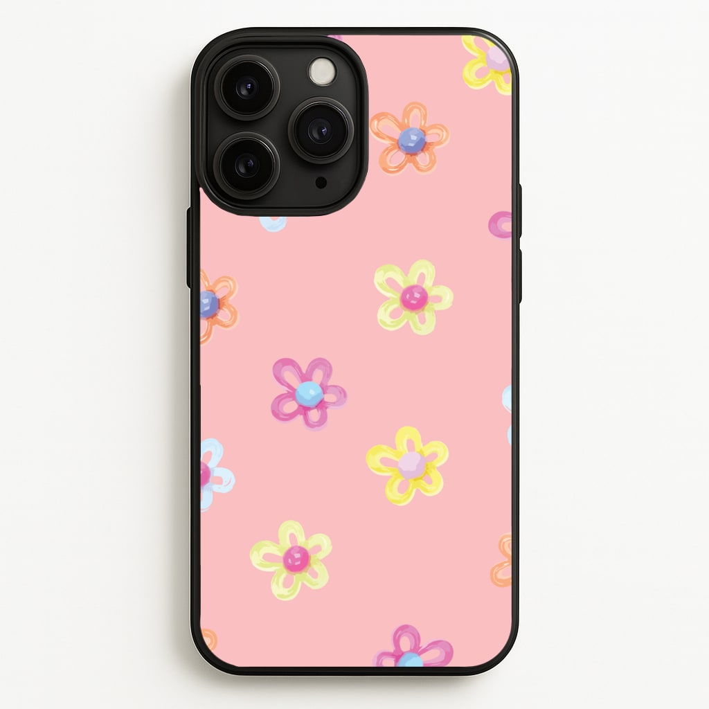 Flower Gems Pattern - Patterns Phone Case for iPhone 11 Pro Max