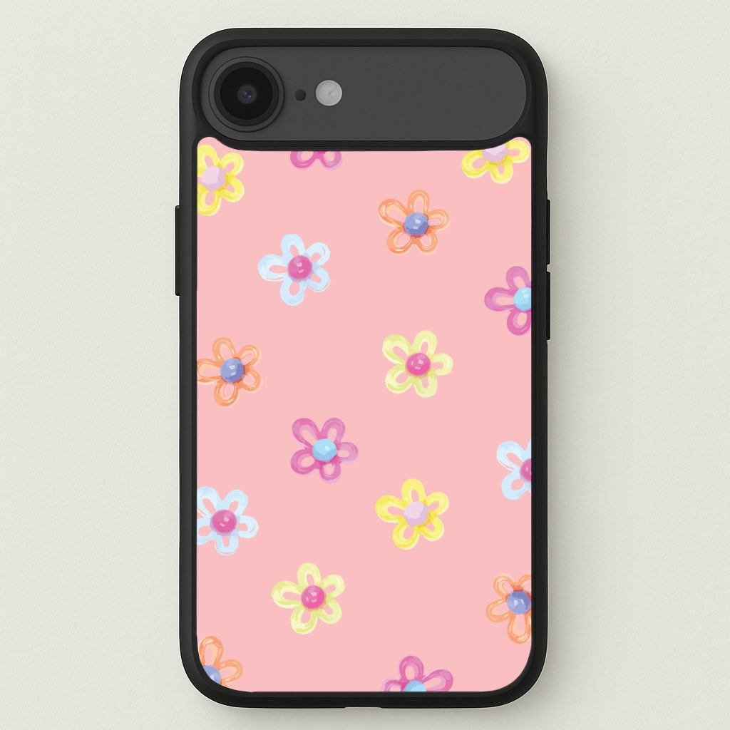 Flower Gems Pattern Phone Case for iPhone 17 Air