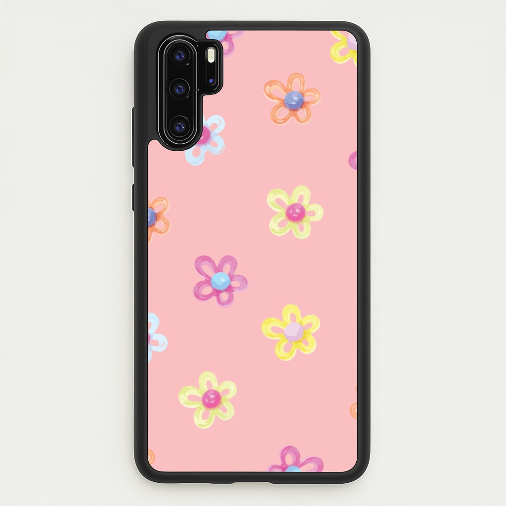 Flower Gems Pattern - Patterns Phone Case for Huawei P30 Pro