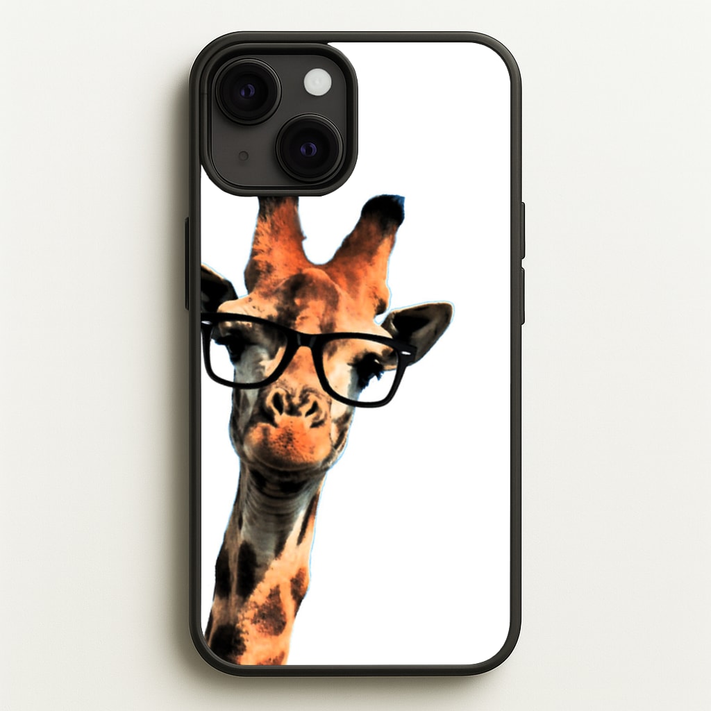 Hipster Giraffe Tumblr - Phone Case for iPhone 13