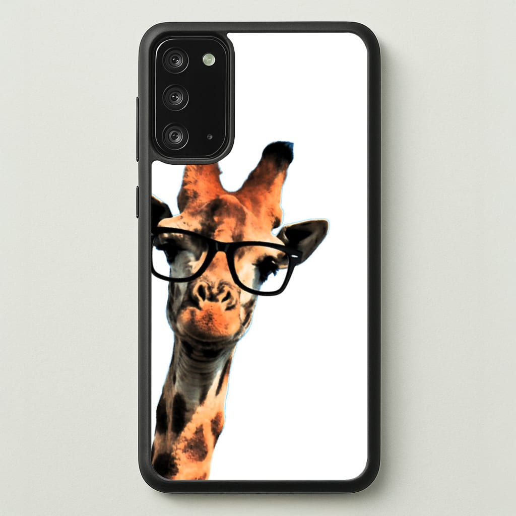 Hipster Giraffe Tumblr - Phone Case for Galaxy Note 20