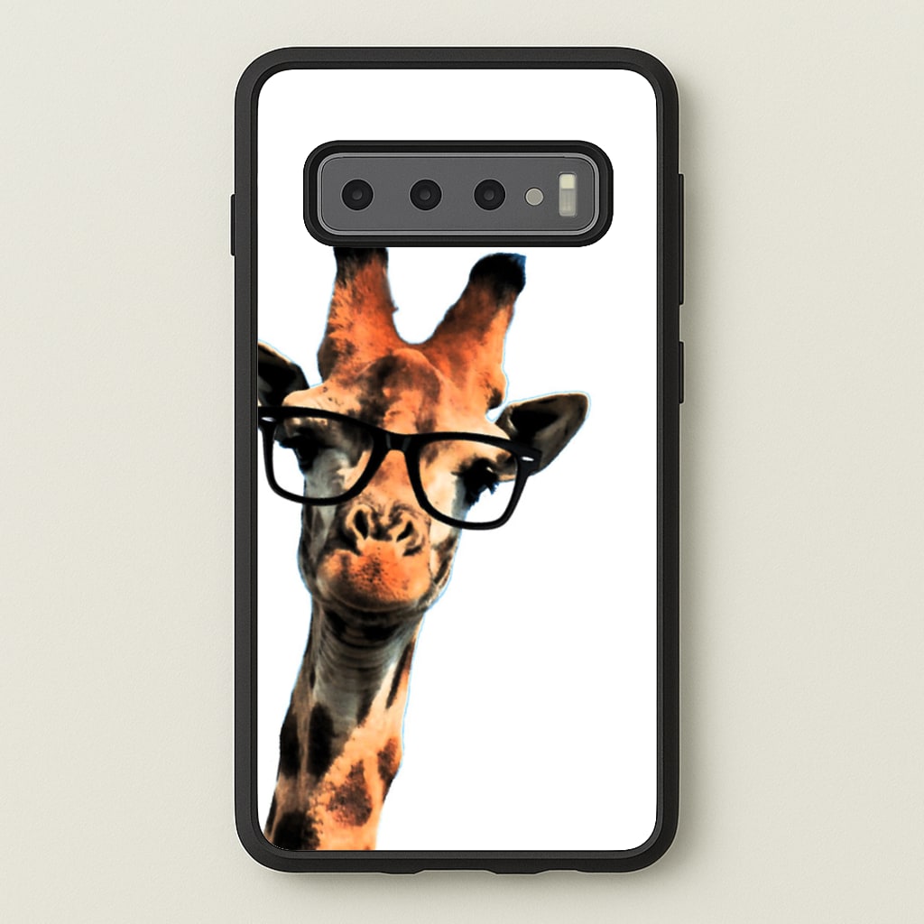 Hipster Giraffe Tumblr - Phone Case for Galaxy S10 Plus
