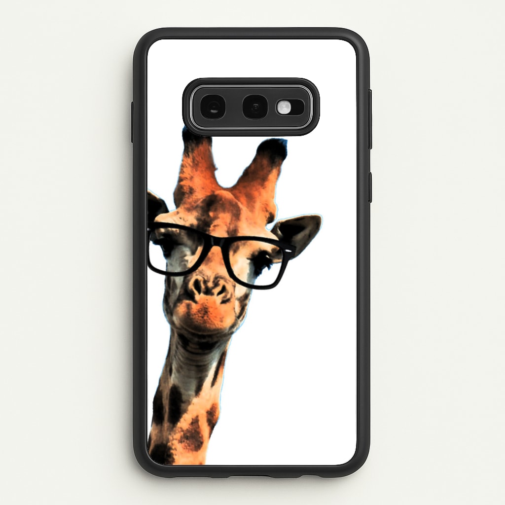 Hipster Giraffe Tumblr - Phone Case for Galaxy S10e