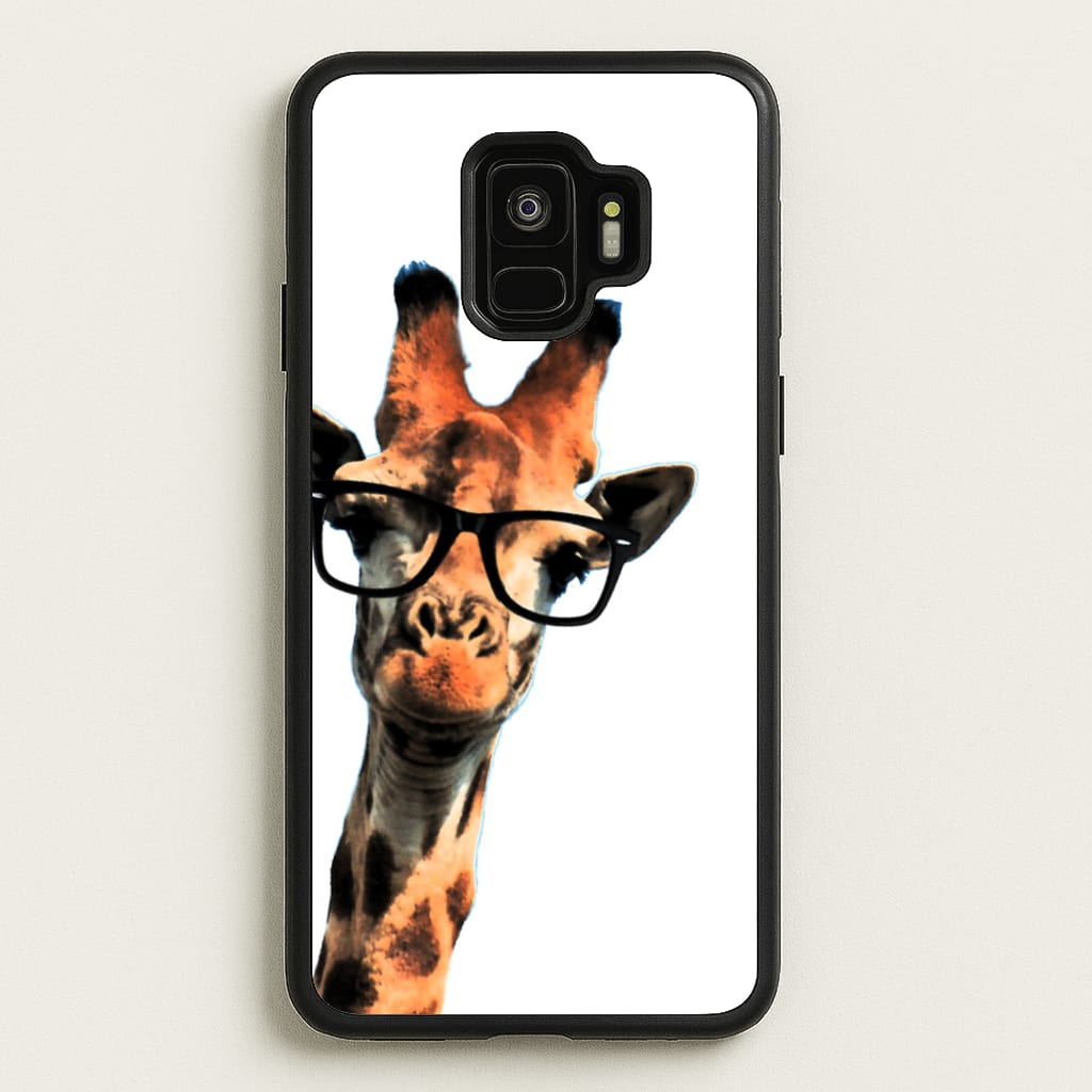 Hipster Giraffe Tumblr - Phone Case for Galaxy S9