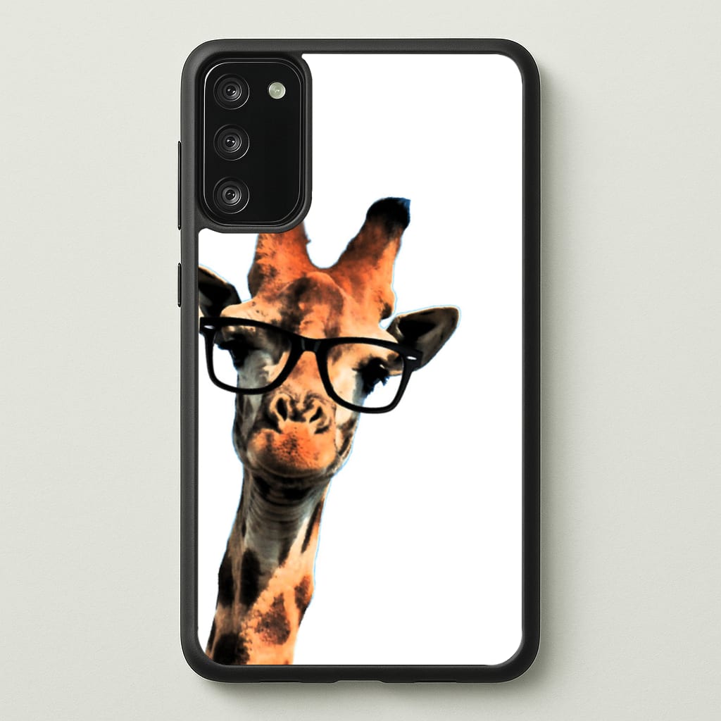 Hipster Giraffe Tumblr - Phone Case for Galaxy S20FE