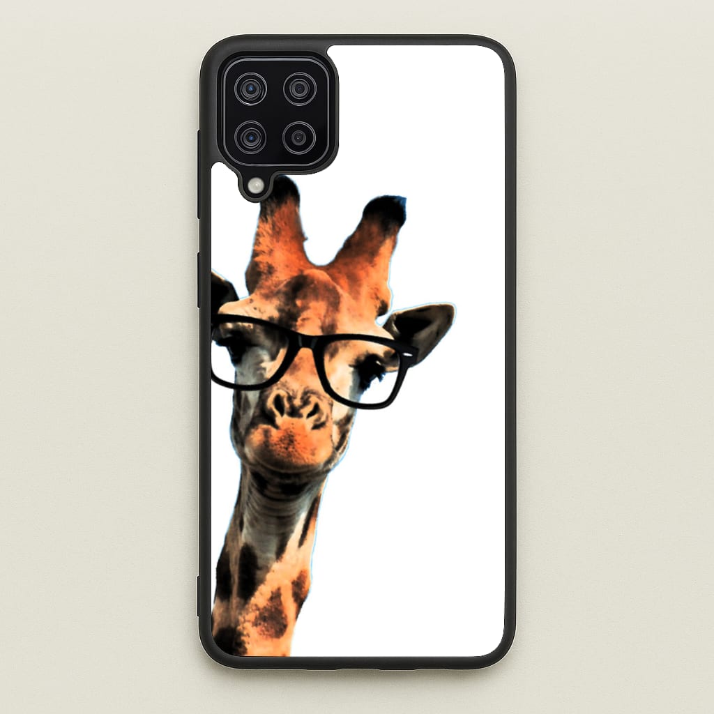 Hipster Giraffe Tumblr - Phone Case for Galaxy A12
