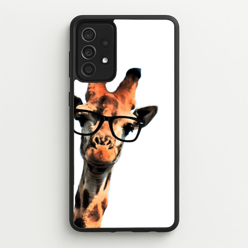 Hipster Giraffe Tumblr - Phone Case for Galaxy A52 / A52s