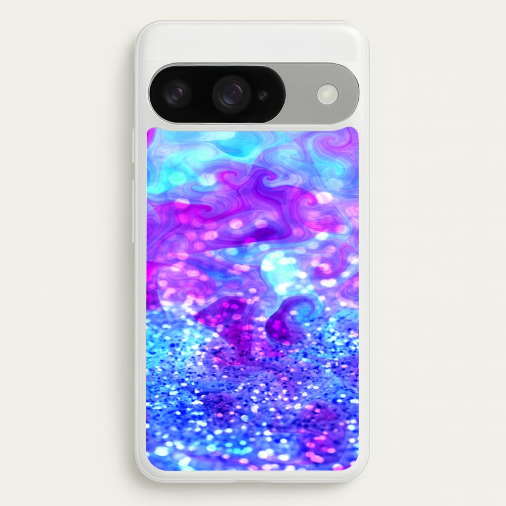 Glitter Swirl, Tumblr Stlye Phone Case for Google Pixel 10 / 10 Pro