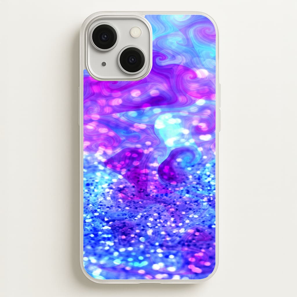 Glitter Swirl, Tumblr Stlye - Phone Case for iPhone 13