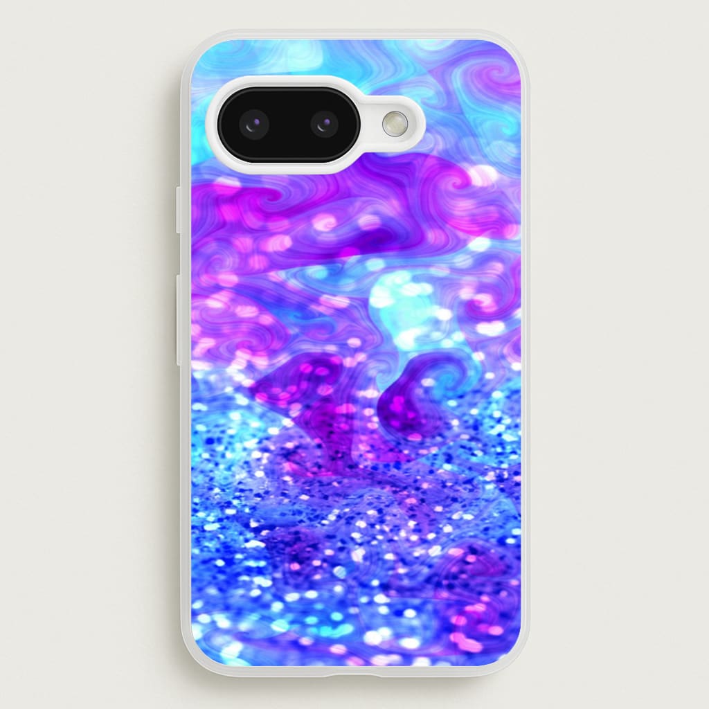 Glitter Swirl, Tumblr Stlye - Phone Case for Google Pixel 9a