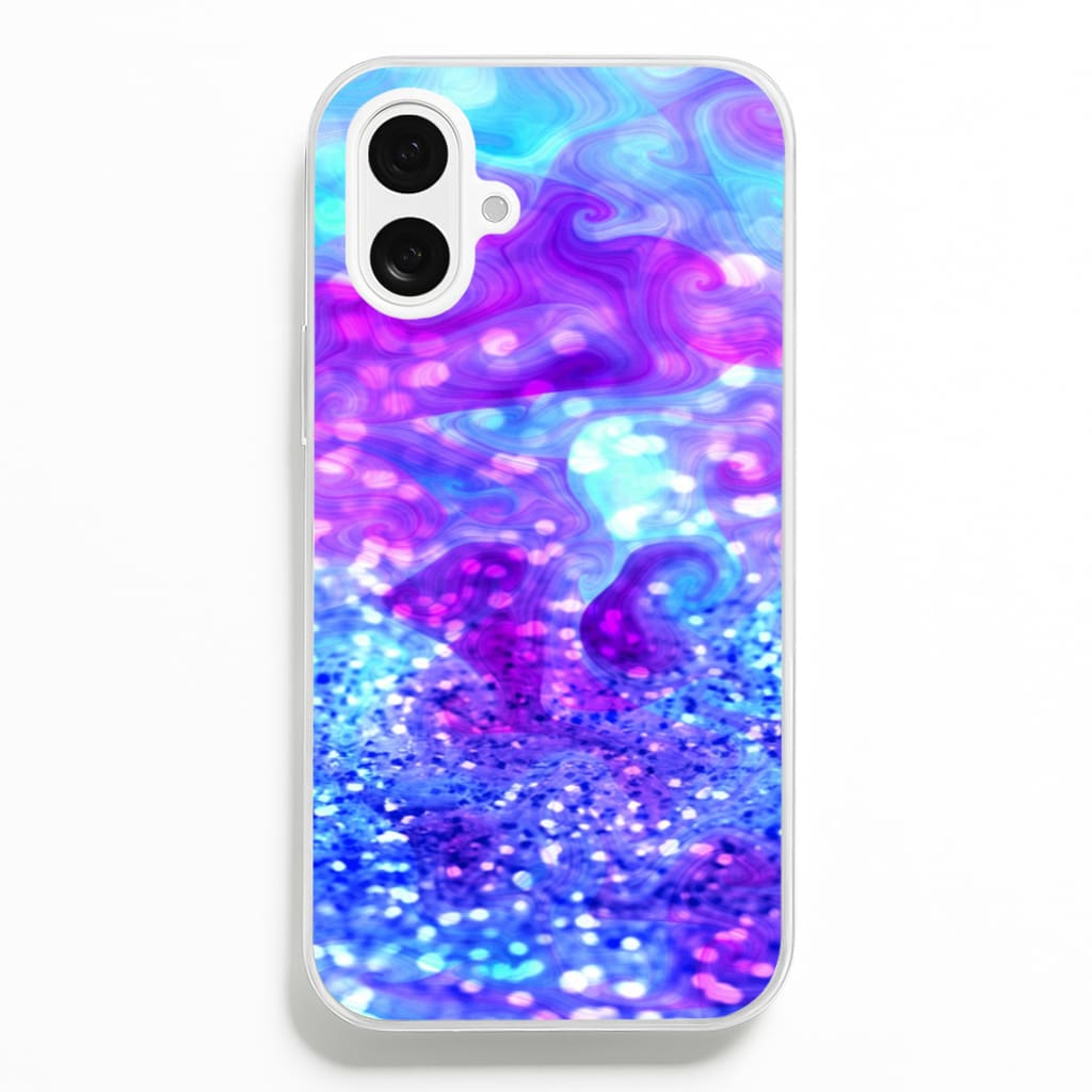 Glitter Swirl, Tumblr Stlye Phone Case