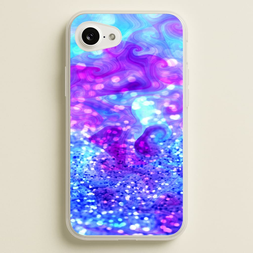Glitter Swirl, Tumblr Stlye - Phone Case for iPhone 16e