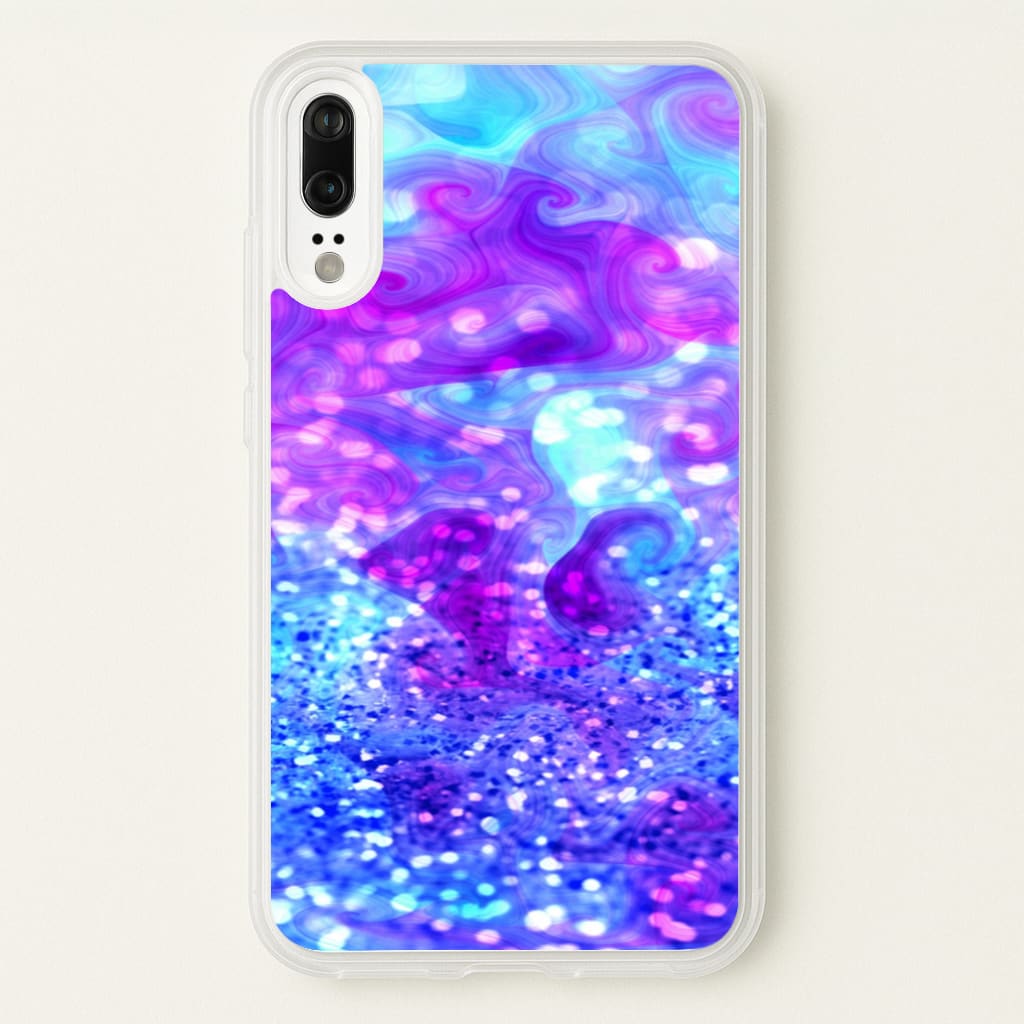 Glitter Swirl, Tumblr Stlye - Phone Case for Huawei P20