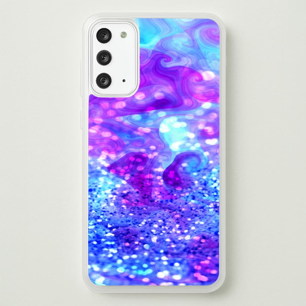 Glitter Swirl, Tumblr Stlye - Phone Case for Galaxy Note 20