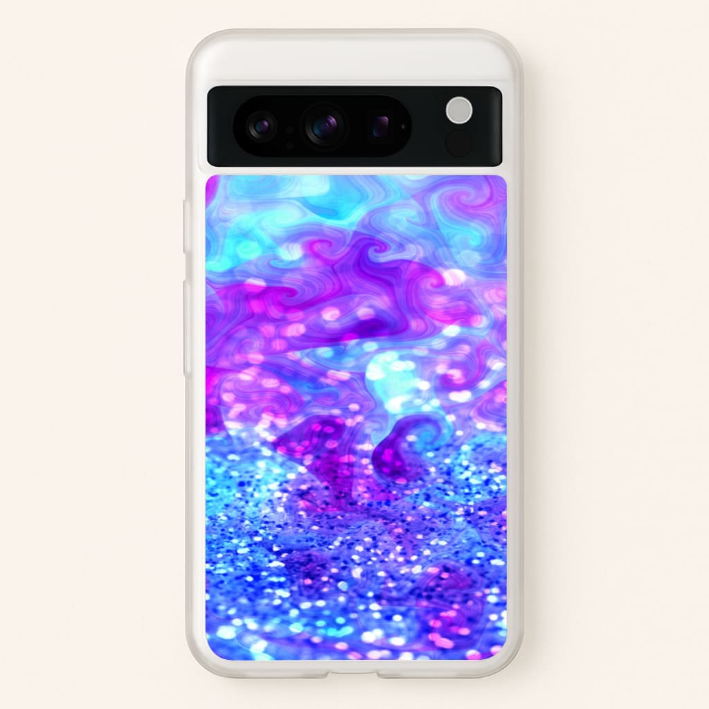 Glitter Swirl, Tumblr Stlye - Phone Case for Google Pixel 8 Pro