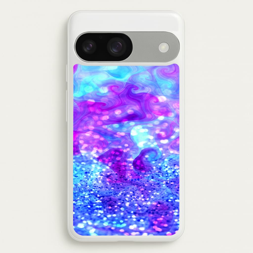Glitter Swirl, Tumblr Stlye - Phone Case for Google Pixel 9 / 9 Pro
