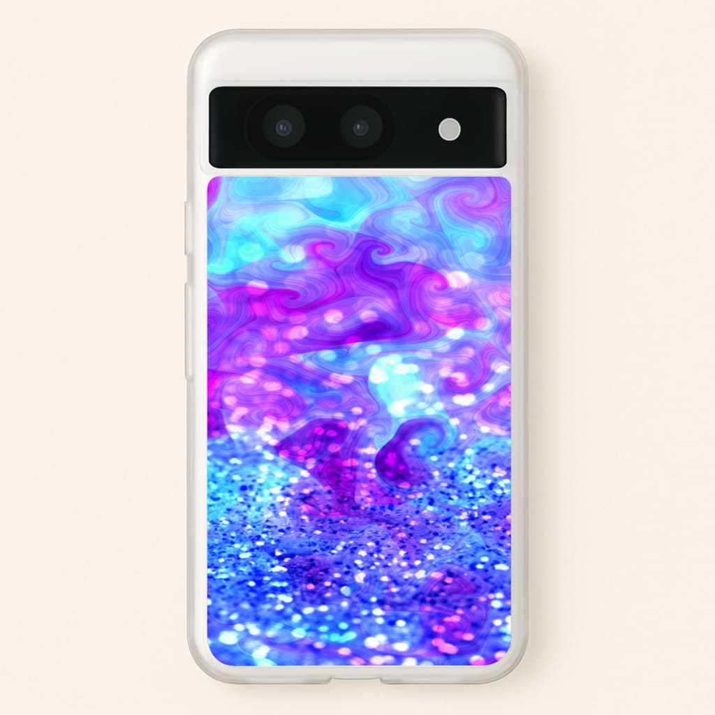 Glitter Swirl, Tumblr Stlye - Phone Case for Google Pixel 8a