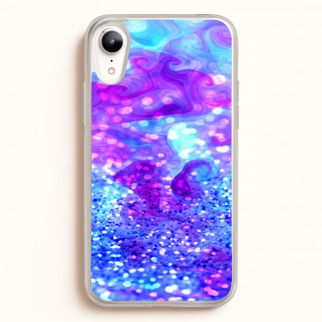 Glitter Swirl, Tumblr Stlye - Phone Case for iPhone XR