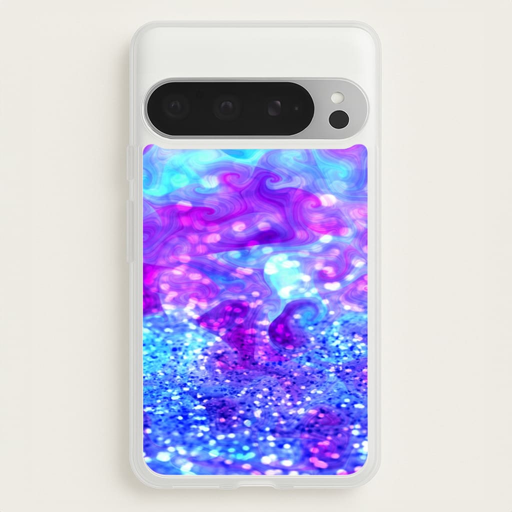 Glitter Swirl, Tumblr Stlye - Phone Case for Google Pixel 9 Pro XL