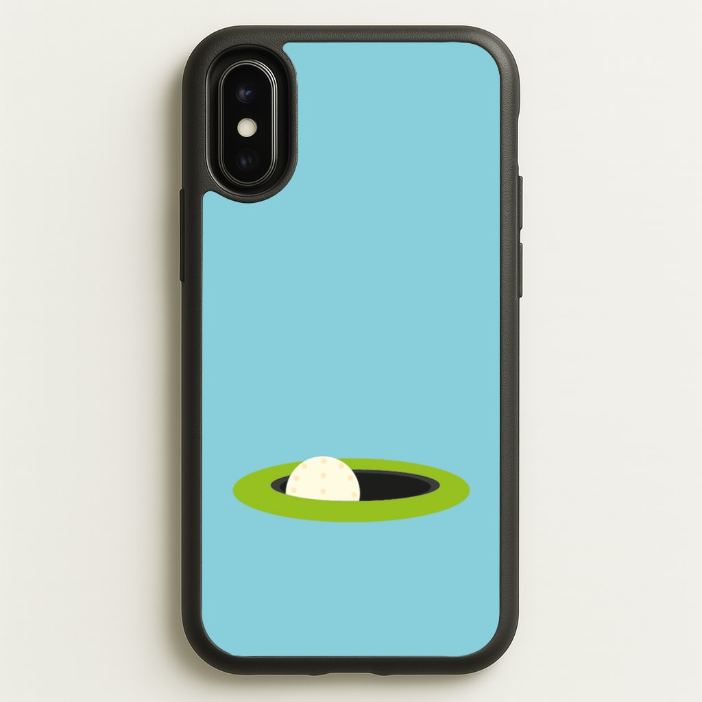 Hole - Golf - Golf Phone Case for iPhone X / XS