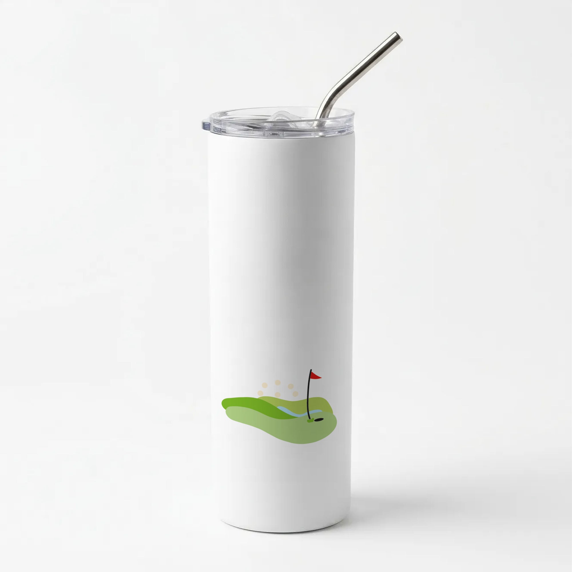 Golf course Skinny Tumbler