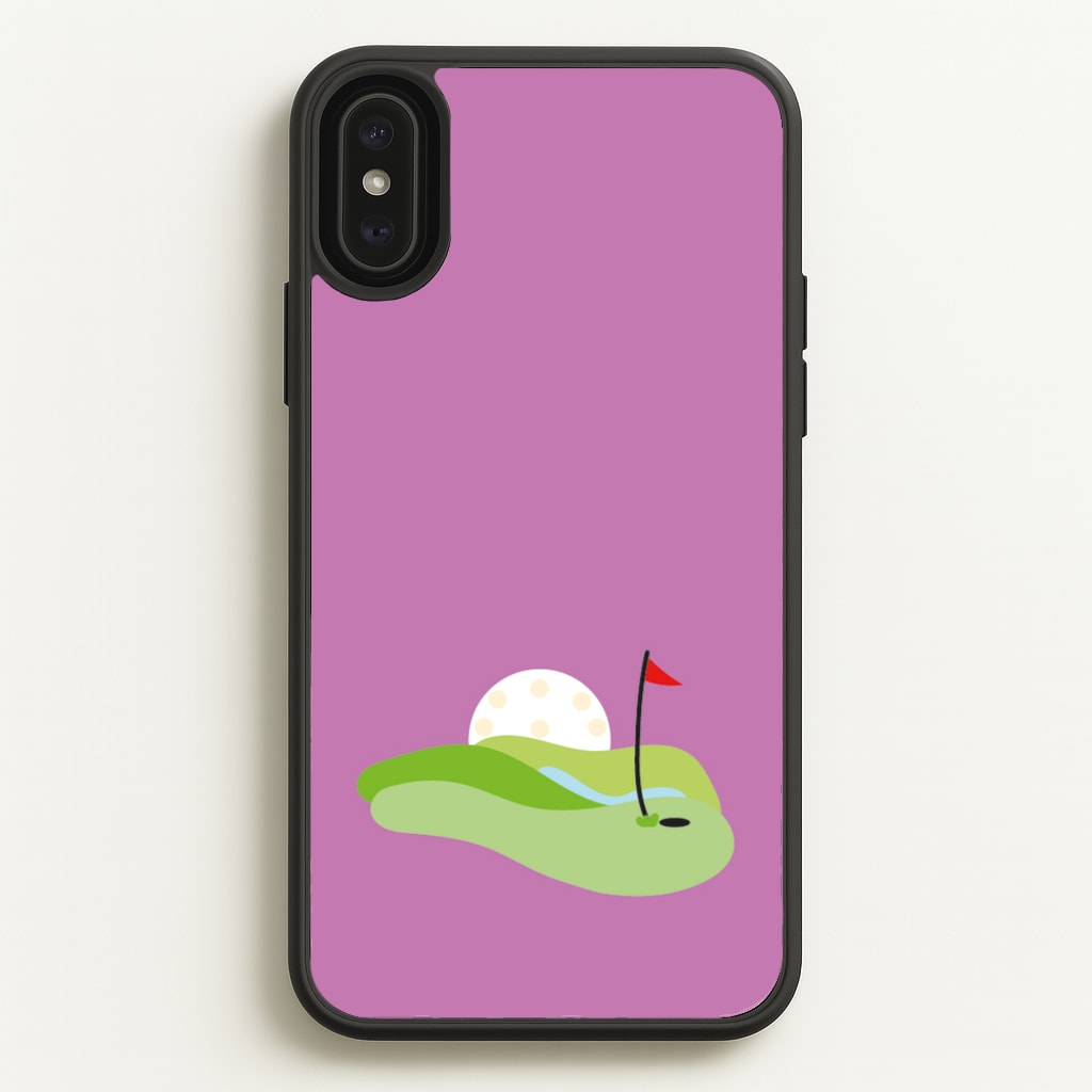 Golf course - Golf Phone Case for iPhone XS Max